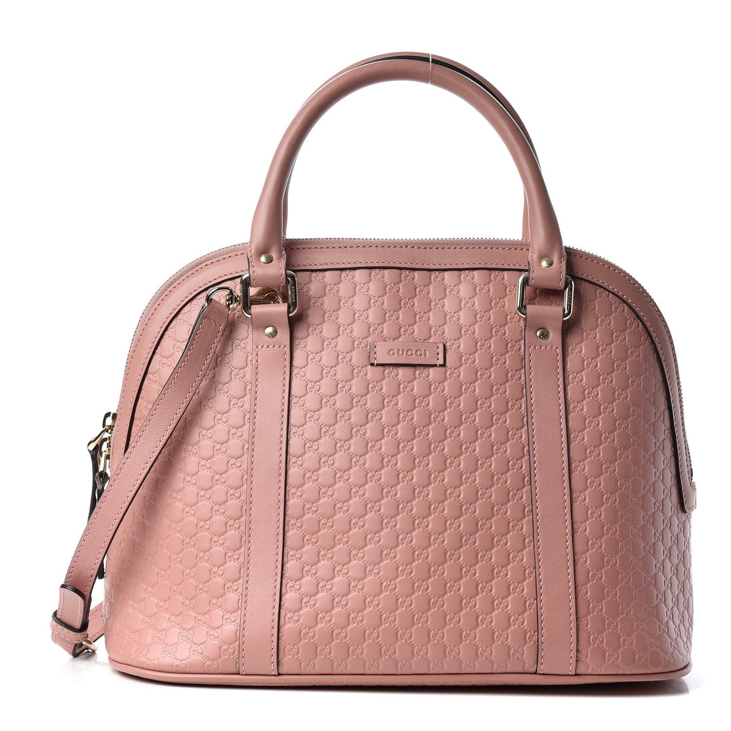 Microguccissima Medium Dome Bag Soft Pink