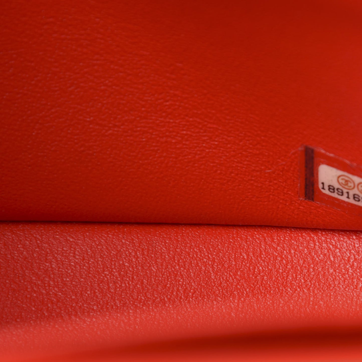 Patent Quilted Jumbo Double Flap Red