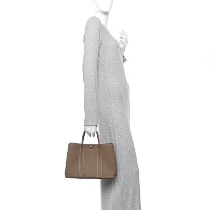 Hermes Negonda Garden Party 30 TPM Etoupe 2 of 9