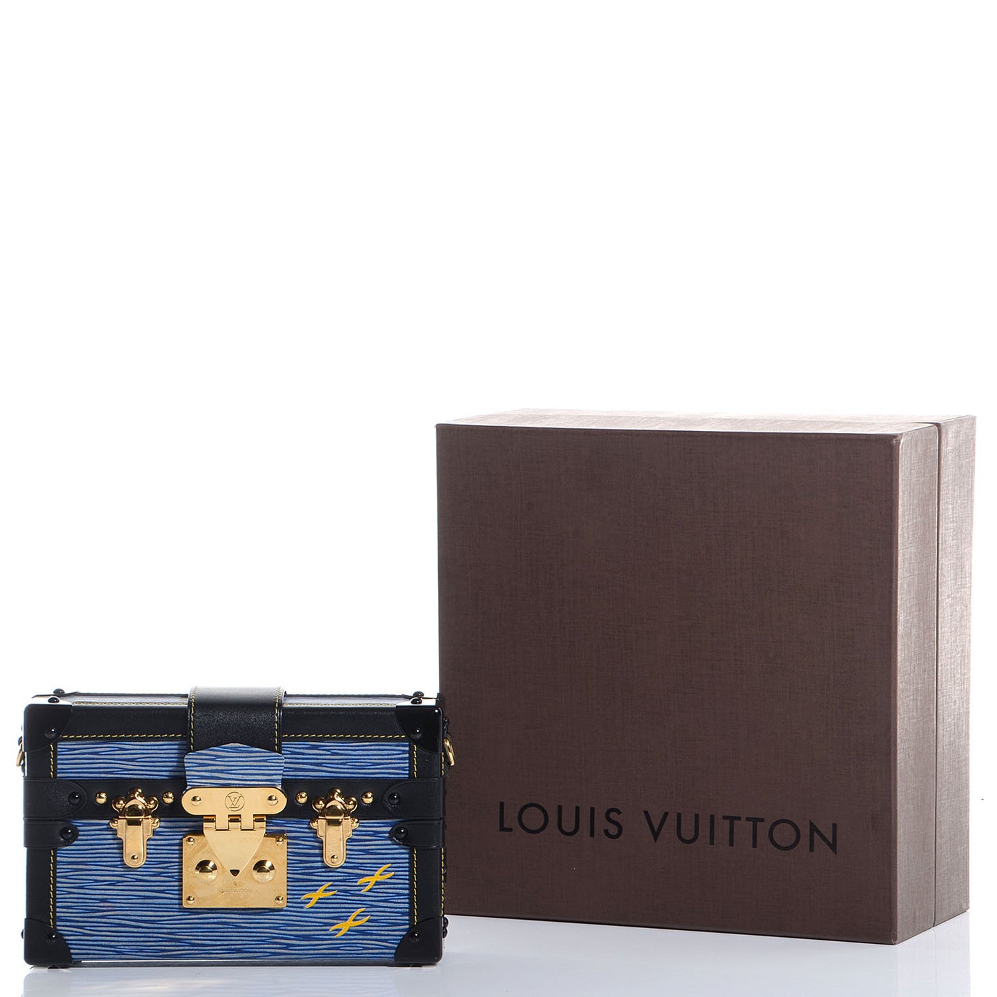Epi Petite Malle Denim Light