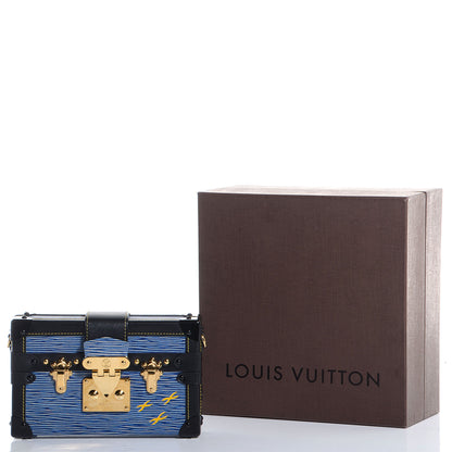 Louis Vuitton Epi Petite Malle Denim Light 5 of 9
