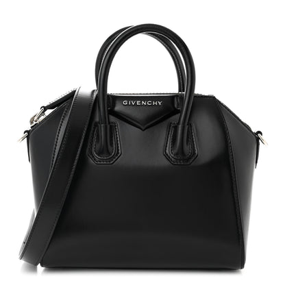 Givenchy Shiny Lord Calfskin Mini Antigona Black 1 of 10