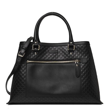 Gucci Soft Microguccissima Medium Tote Black 2 of 11