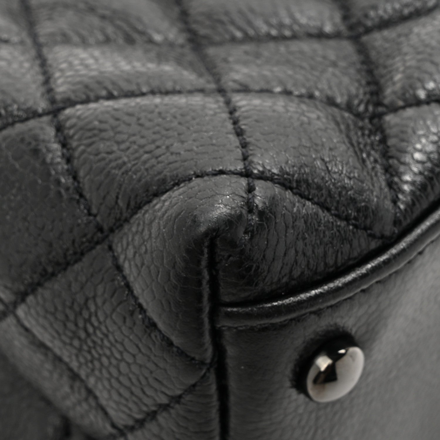 Chanel Caviar Quilted Small Coco Handle Flap So Black 12 of 13