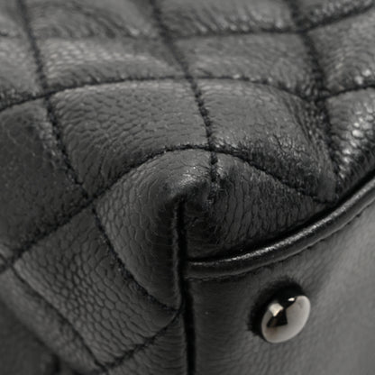 Chanel Caviar Quilted Small Coco Handle Flap So Black 12 of 13