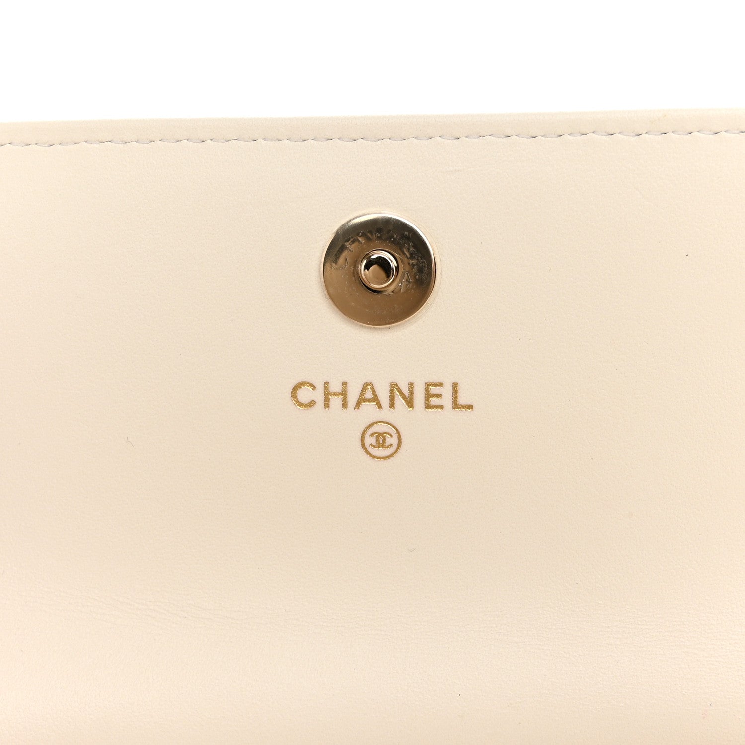 Chanel Calfskin Quilted Maxi Pearls Clutch With Chain White 6 of 13