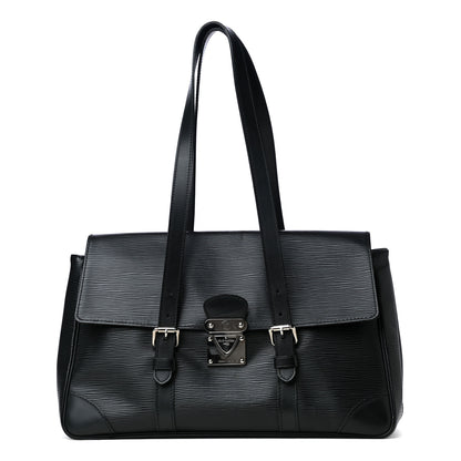 Louis Vuitton Epi Segur MM Black 2 of 8