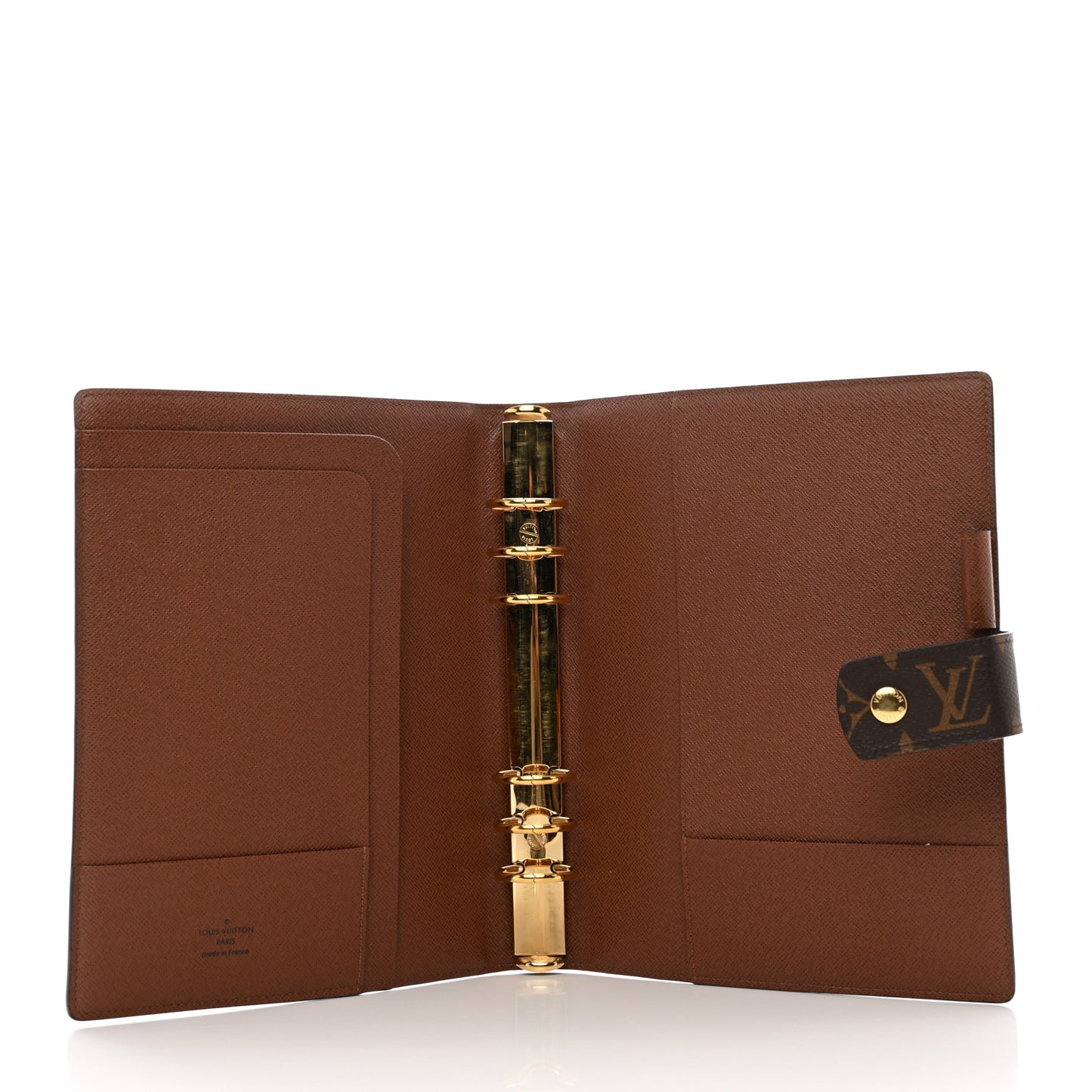 Monogram Large Ring Agenda Cover