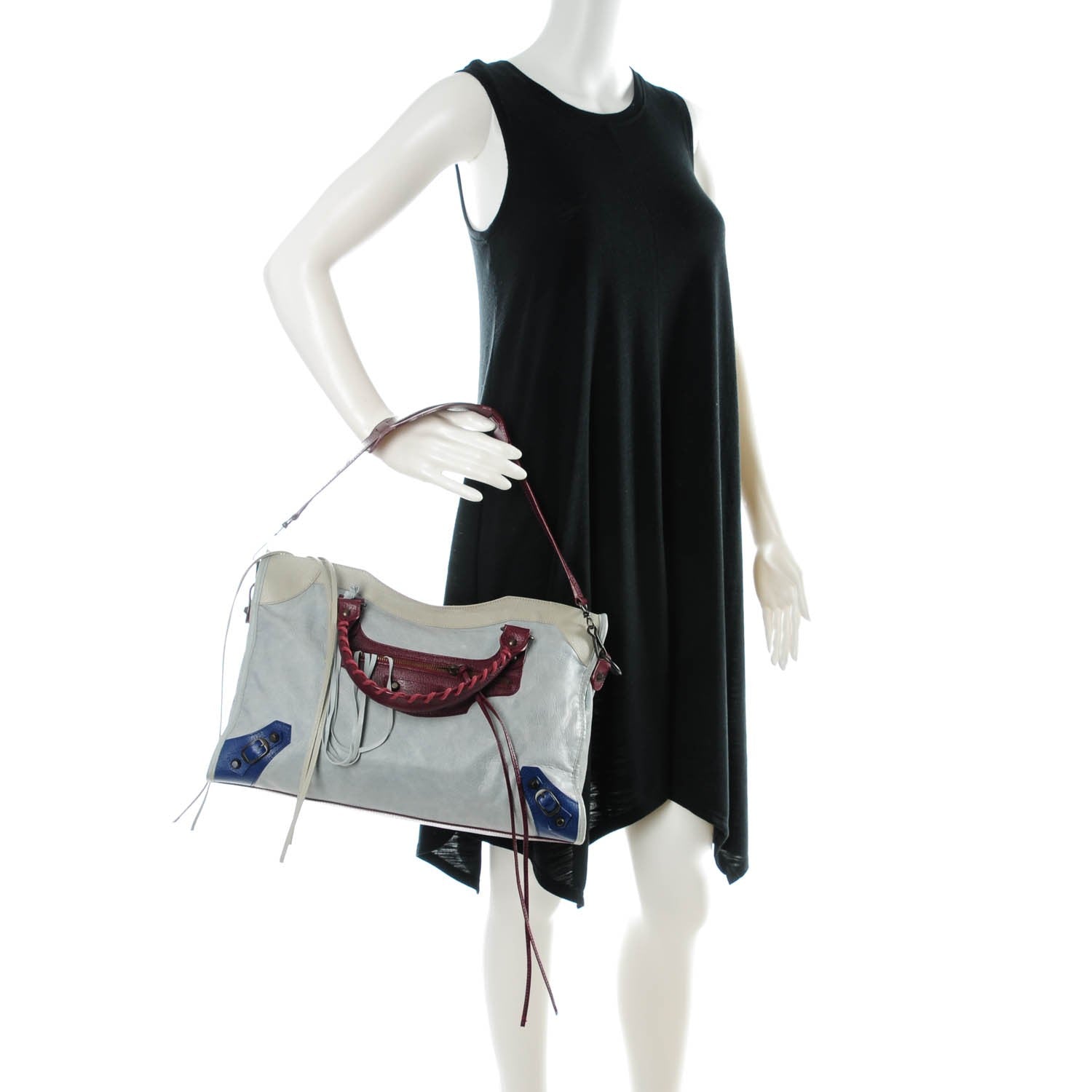 Balenciaga Agneau Tri-Color City Ciel 2 of 8