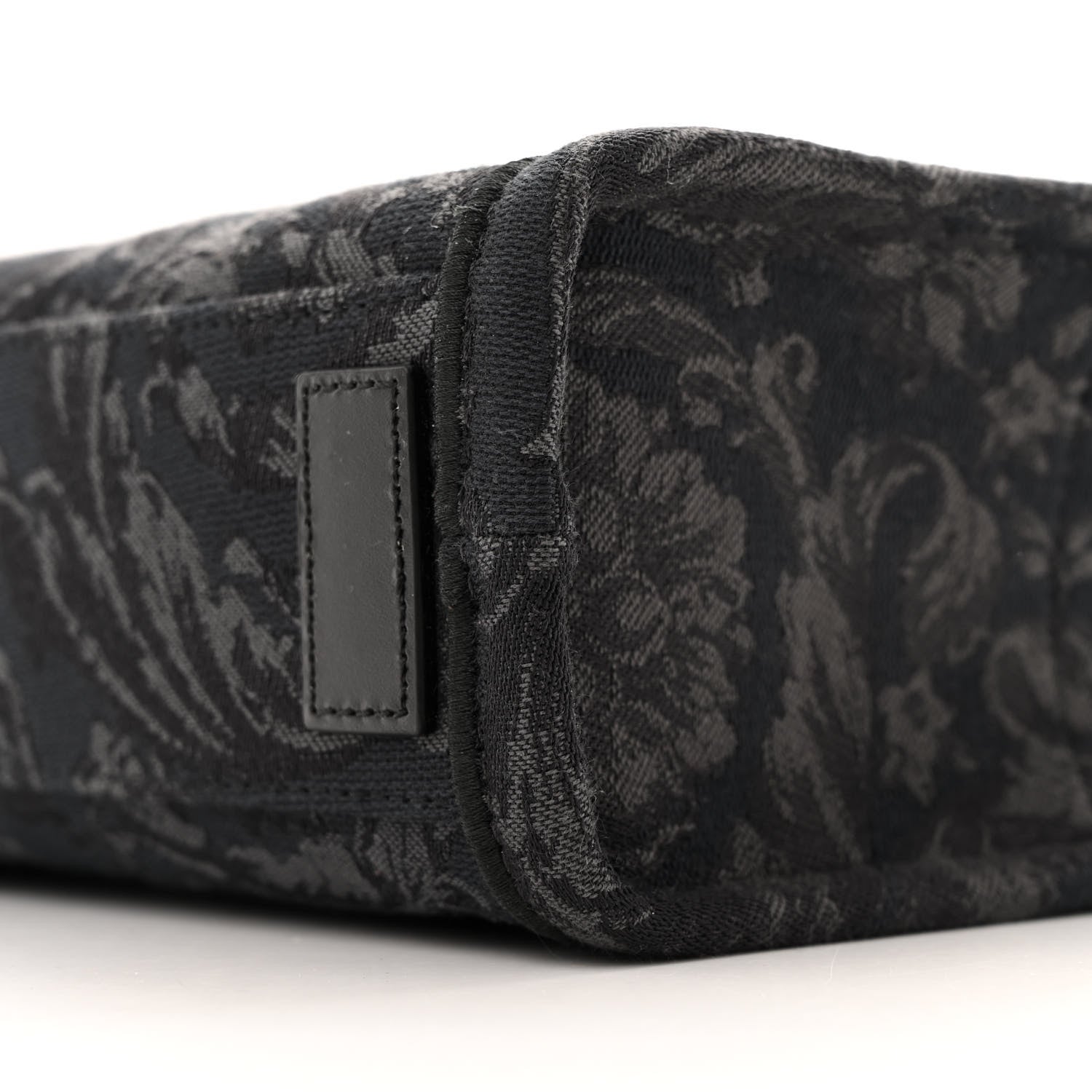 Versace Jacquard Barocco Extra Small Athena Tote Black 9 of 13