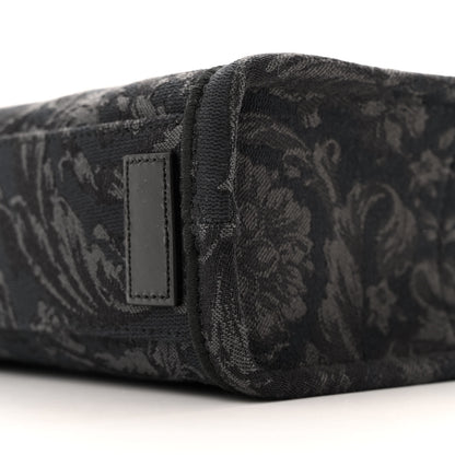 Versace Jacquard Barocco Extra Small Athena Tote Black 9 of 13