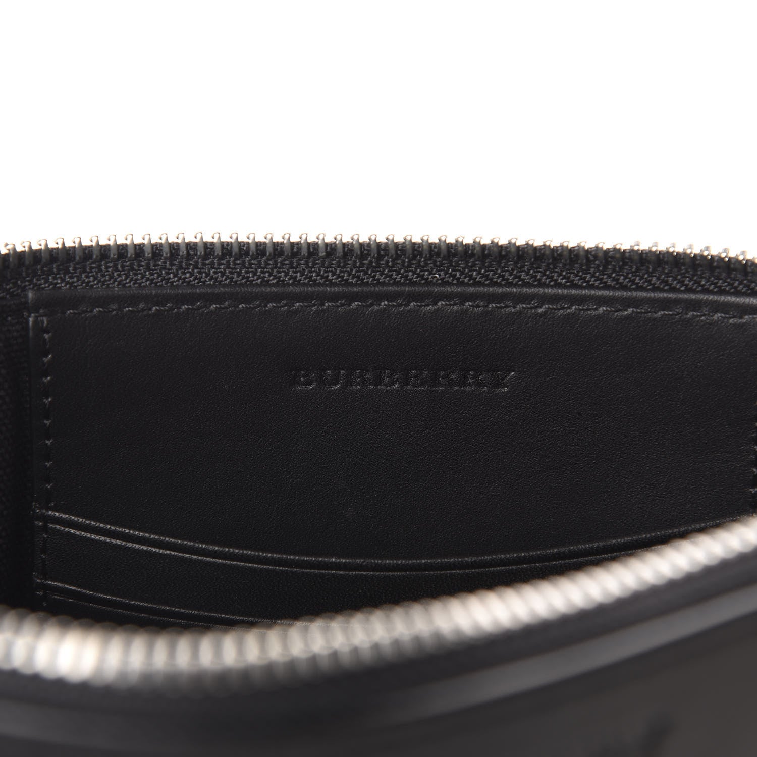 Burberry Mega Check Peyton Crossbody Clutch Bag Black 8 of 12