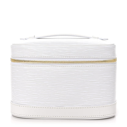 Louis Vuitton Epi Nice Mini White 1 of 10