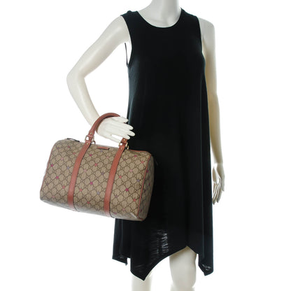Gucci GG Supreme Stars Medium Joy Boston Pink 2 of 7
