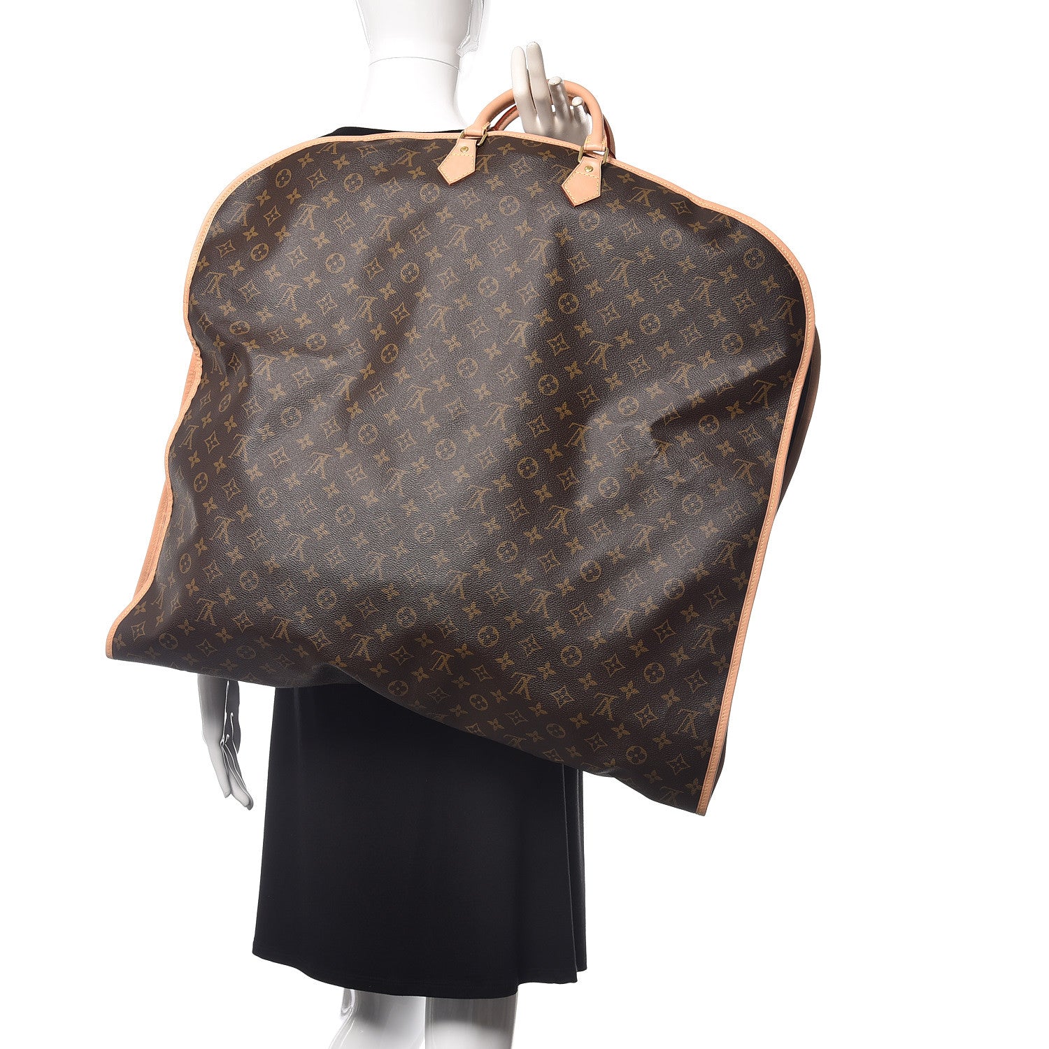 Louis Vuitton Monogram Garment Cover 3 Hangers 2 of 9