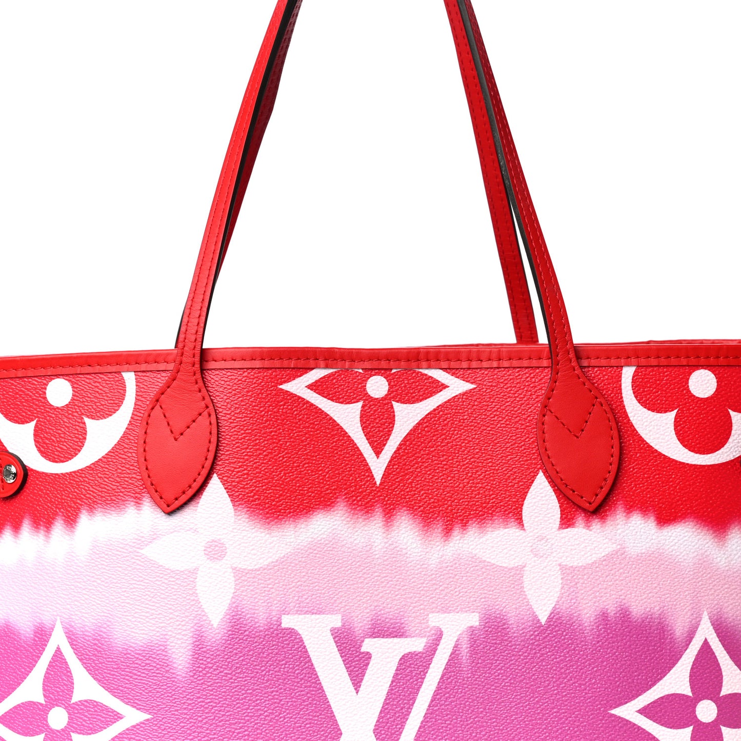 Monogram Escale Neverfull MM Rouge