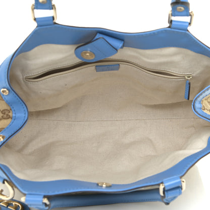 Gucci Monogram Medium Sukey Tote Blue 7 of 19