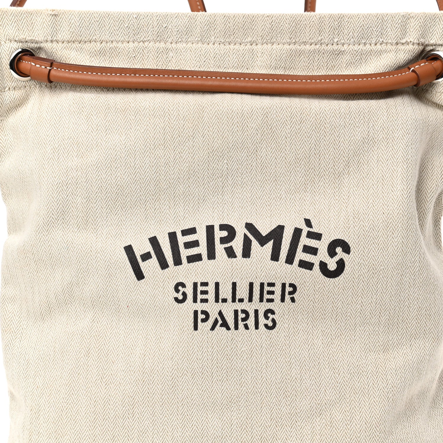 Hermes Toile Swift Maline Bag Gold Craie 13 of 23