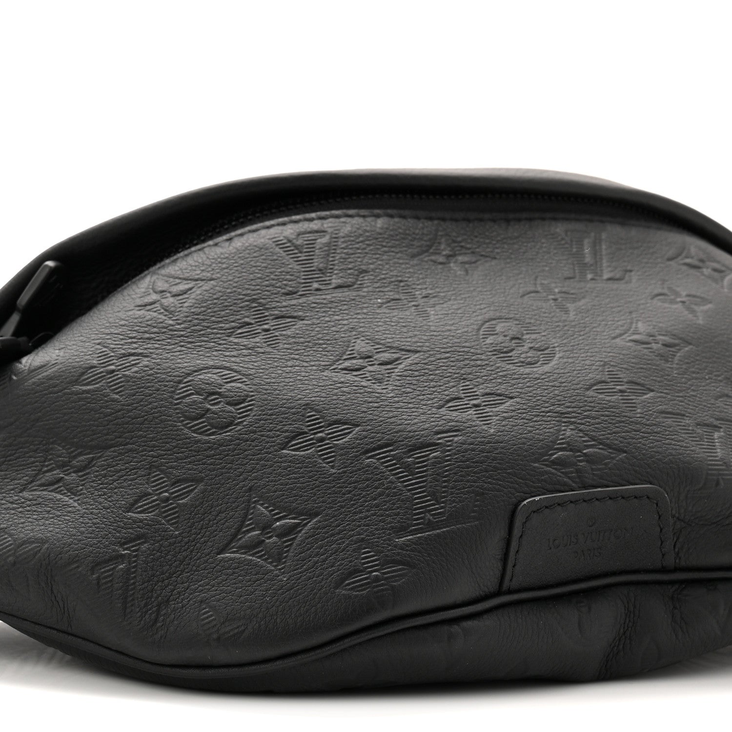 Louis Vuitton Calfskin Monogram Shadow Discovery Bumbag Black 8 of 9