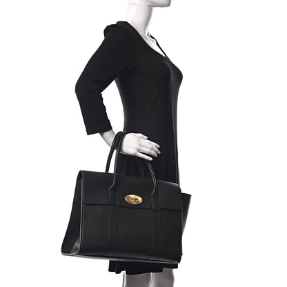 Mulberry Small Classic Grain Bayswater Black 2 of 11