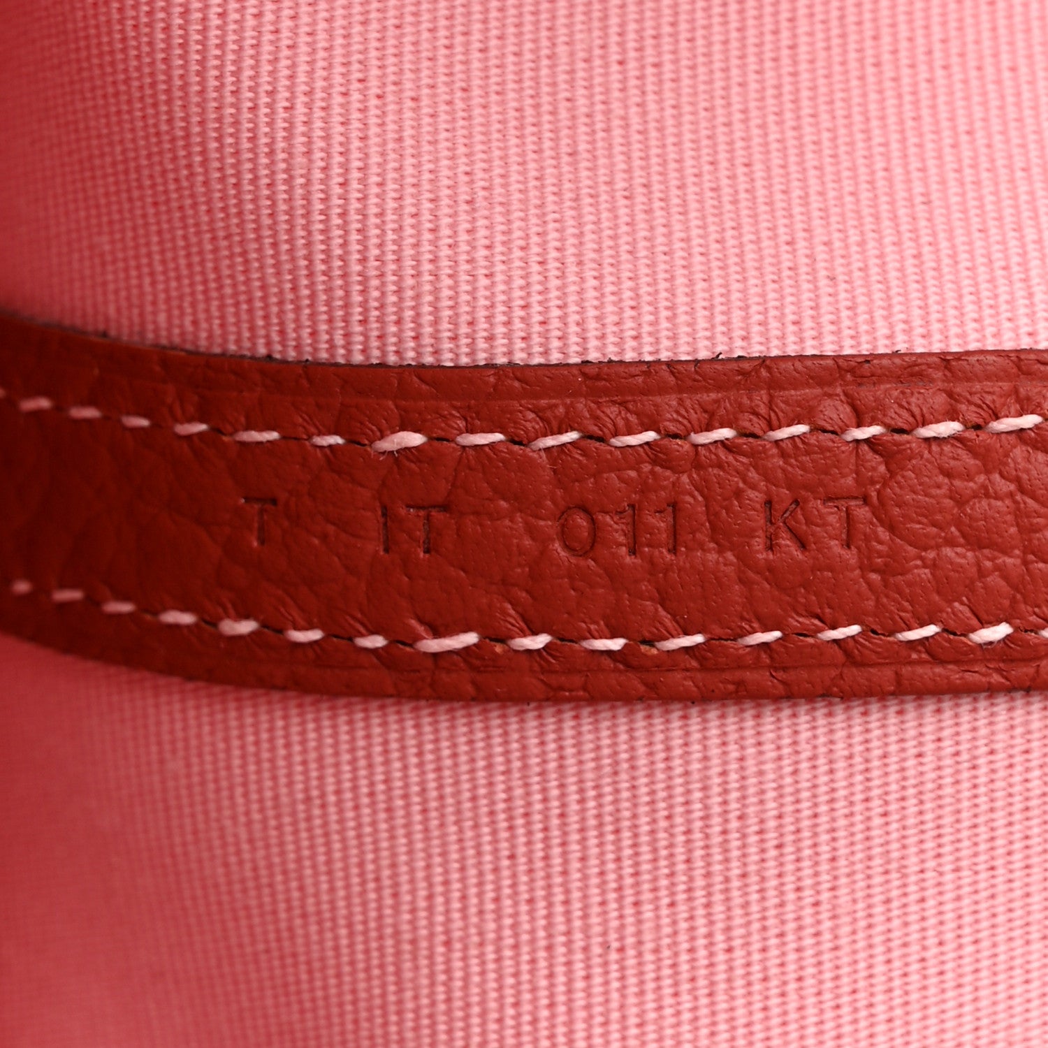 Hermes Toile Militaire Vache Country Garden Party Tote 36 MM Rose Sakura Rouge Duchesse 7 of 11