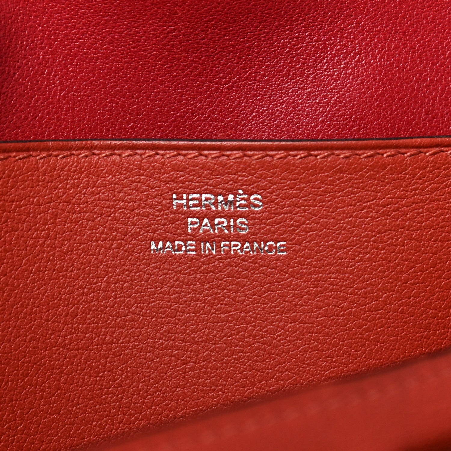 Hermes Swift Dogon Recto Verso Wallet Brique 6 of 8