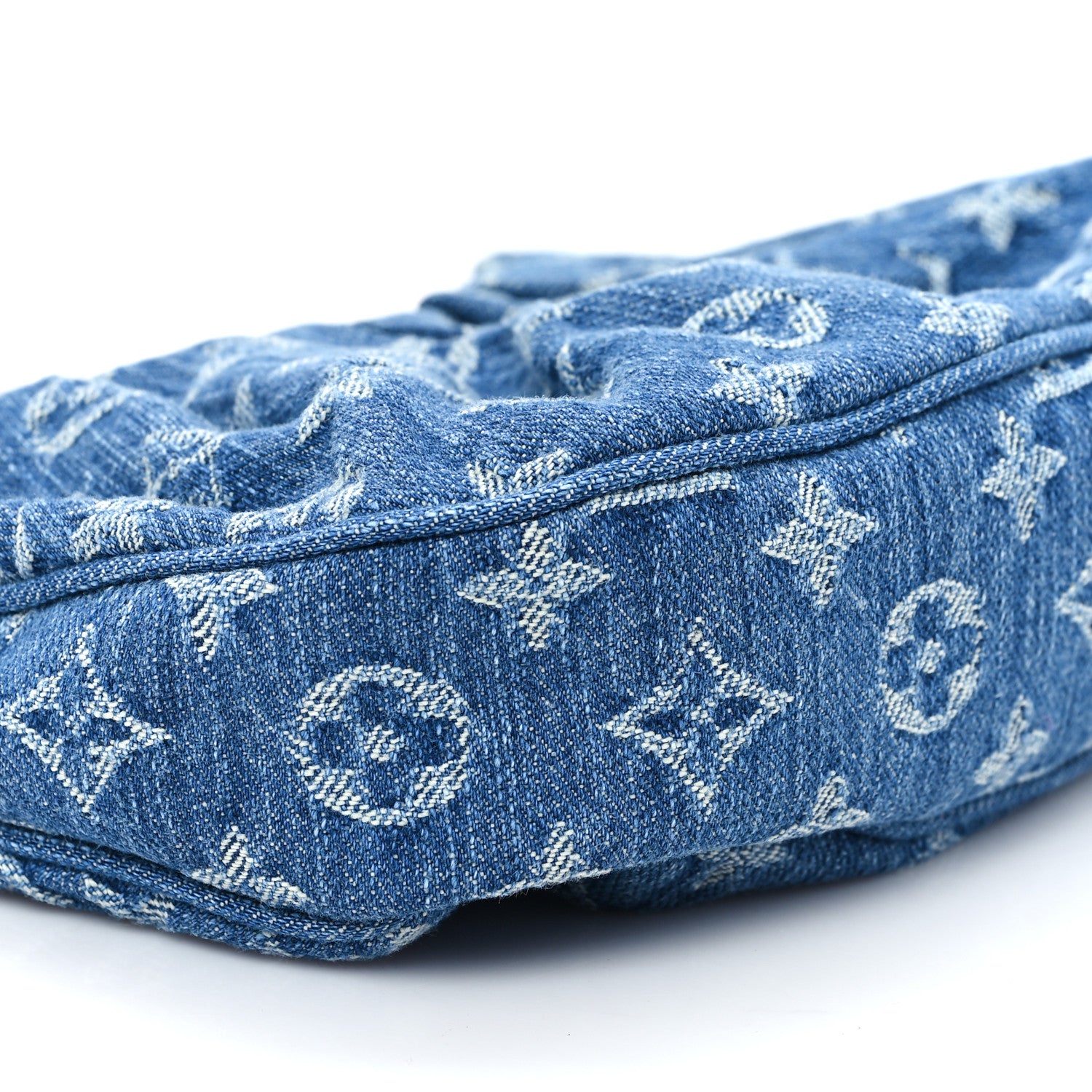 Louis Vuitton Monogram Denim Pochette Valley Blue 8 of 10