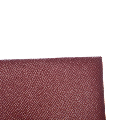 Hermes Epsom Calvi Card Case Rouge H 7 of 9
