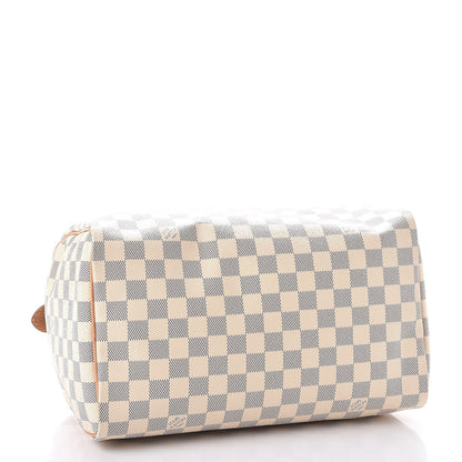 Louis Vuitton Damier Azur Speedy 30 4 of 10