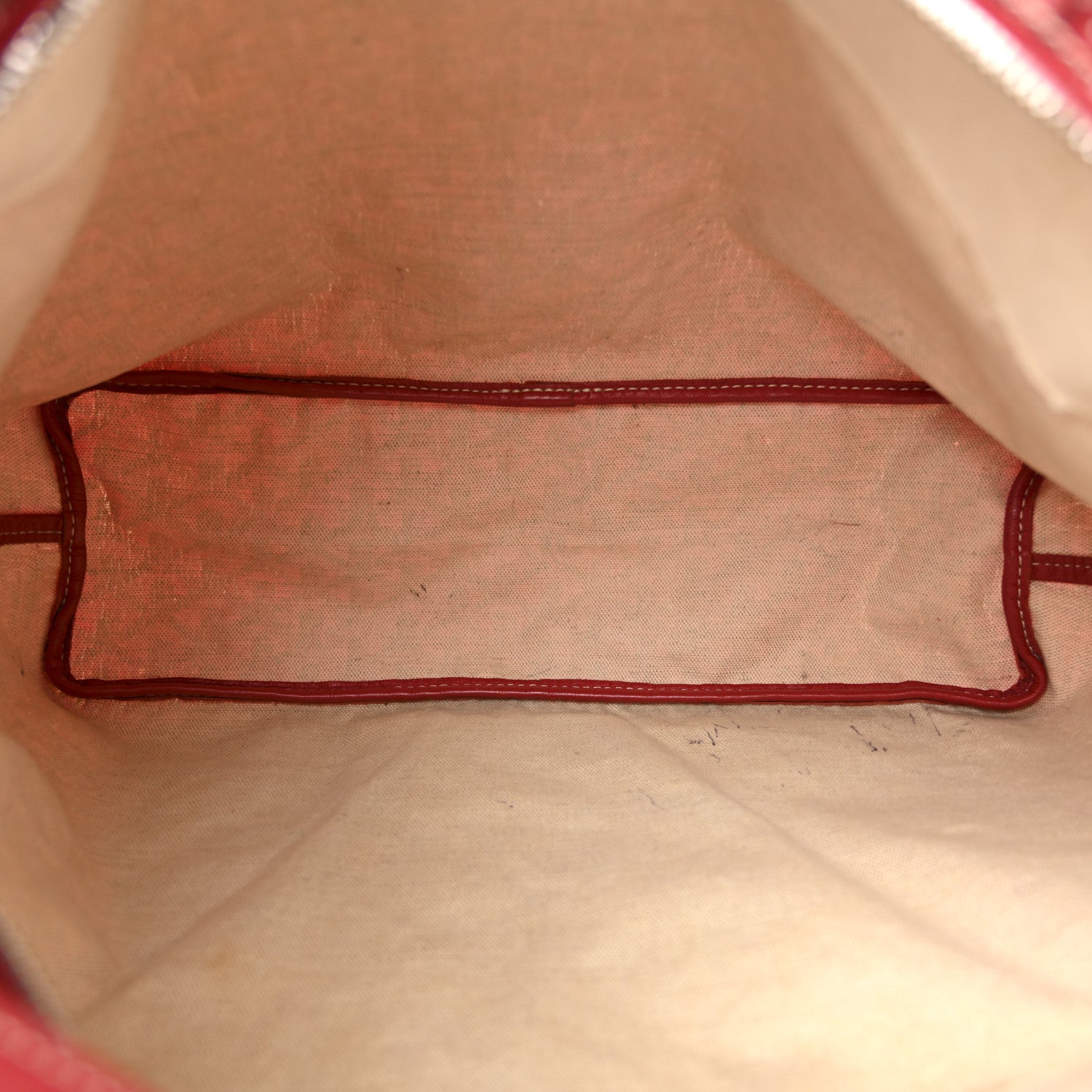 Goyard Goyardine Fidji Zip Hobo Red 5 of 19