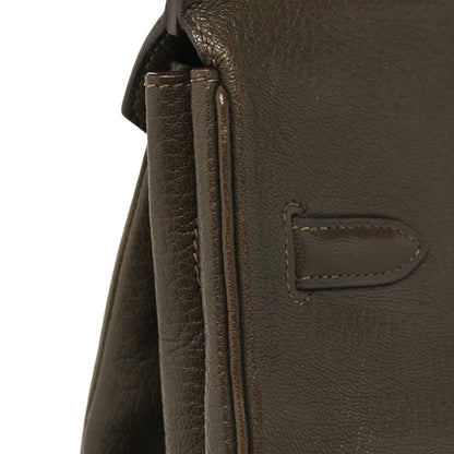 Hermes Chevre De Coromandel HAC Birkin 36 Vert Olive 13 of 15
