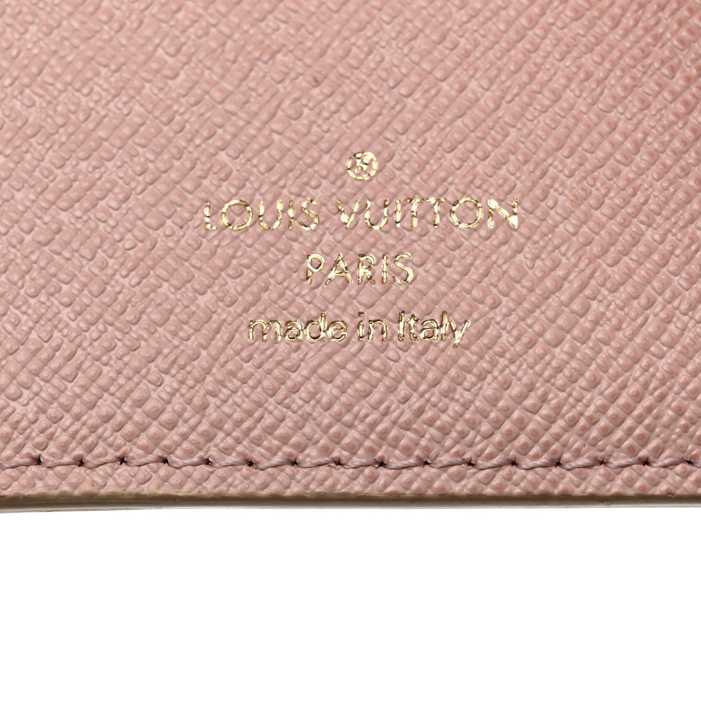 Damier Azur Victorine Wallet Rose Ballerine