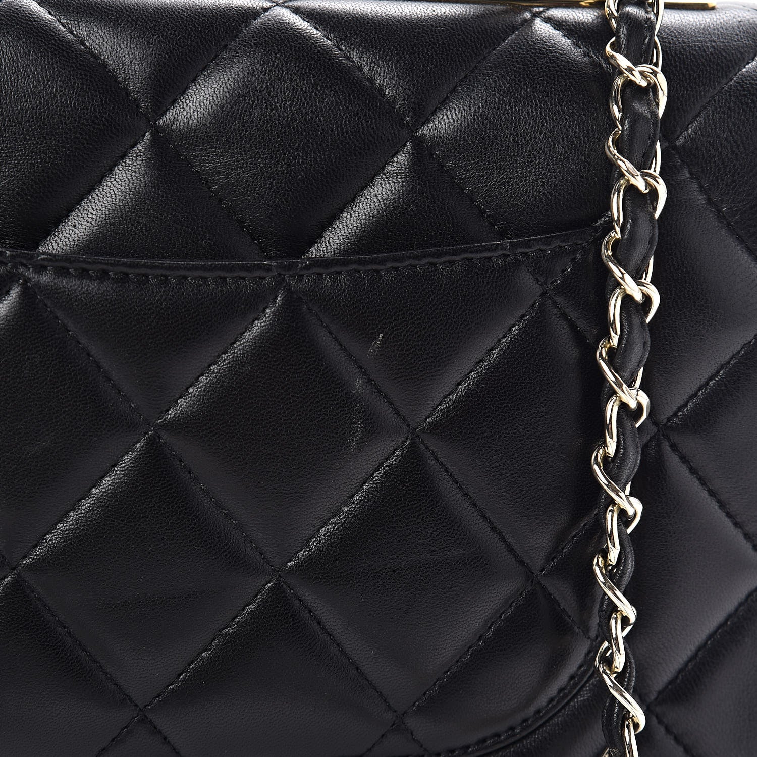 Chanel Lambskin Quilted Small Trendy CC Dual Handle Flap Bag Black 13 of 15