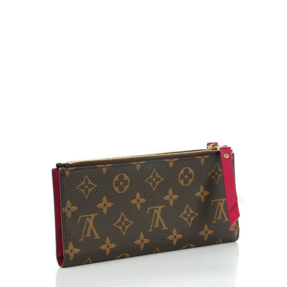 Louis Vuitton Monogram Adele Wallet Fuchsia 3 of 7