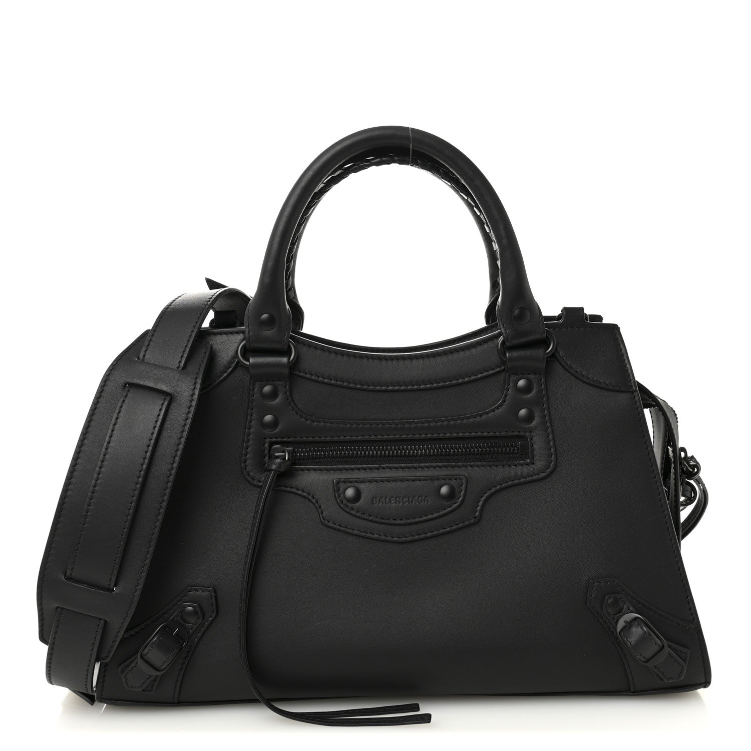Balenciaga Smooth Calfskin Neo Classic Black Hardware S City Black 1 of 10