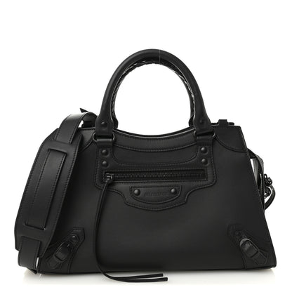 Balenciaga Smooth Calfskin Neo Classic Black Hardware S City Black 1 of 10