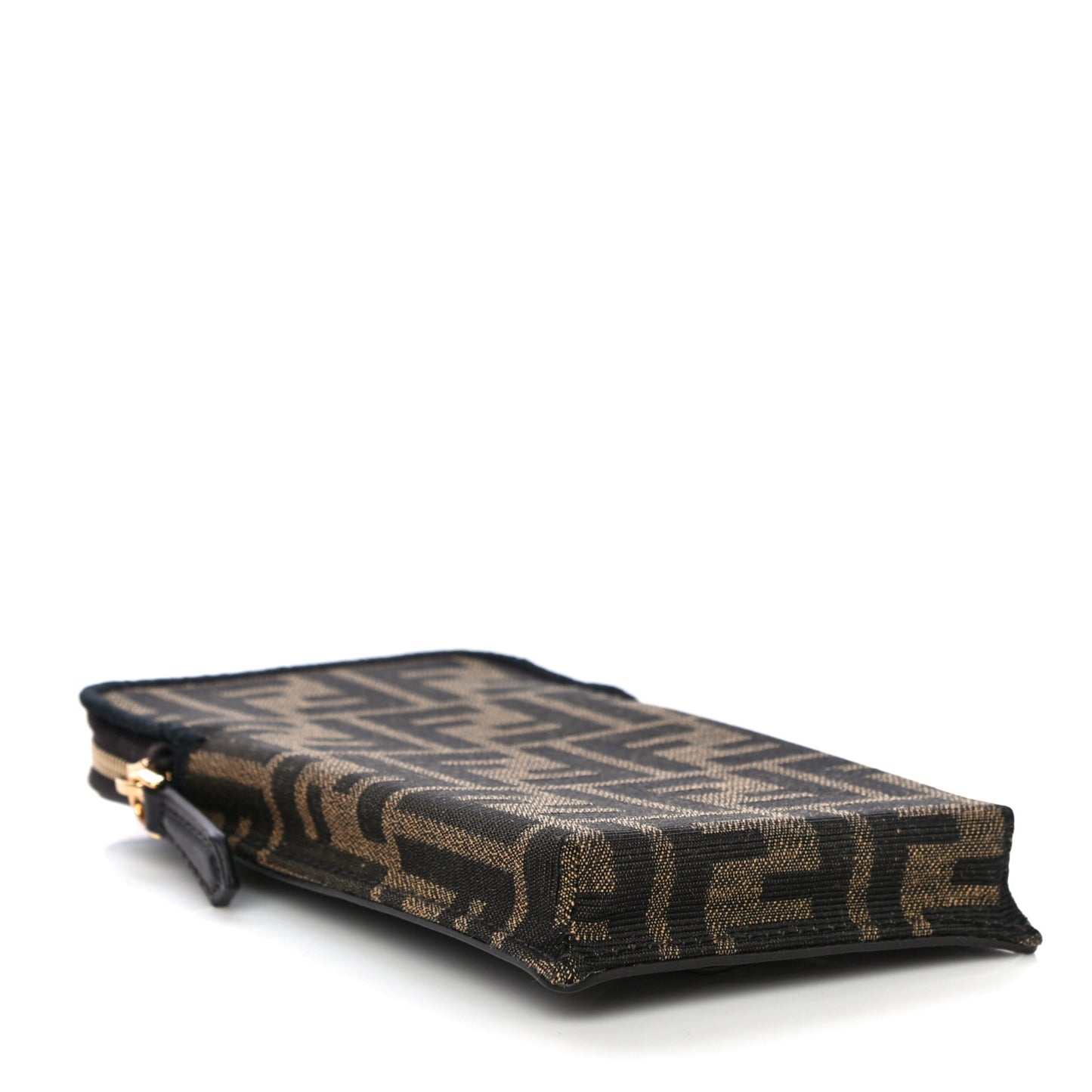 Fabric Jacquard FF 1974 Cell Pocket Strap You Case Tobacco Moro Black