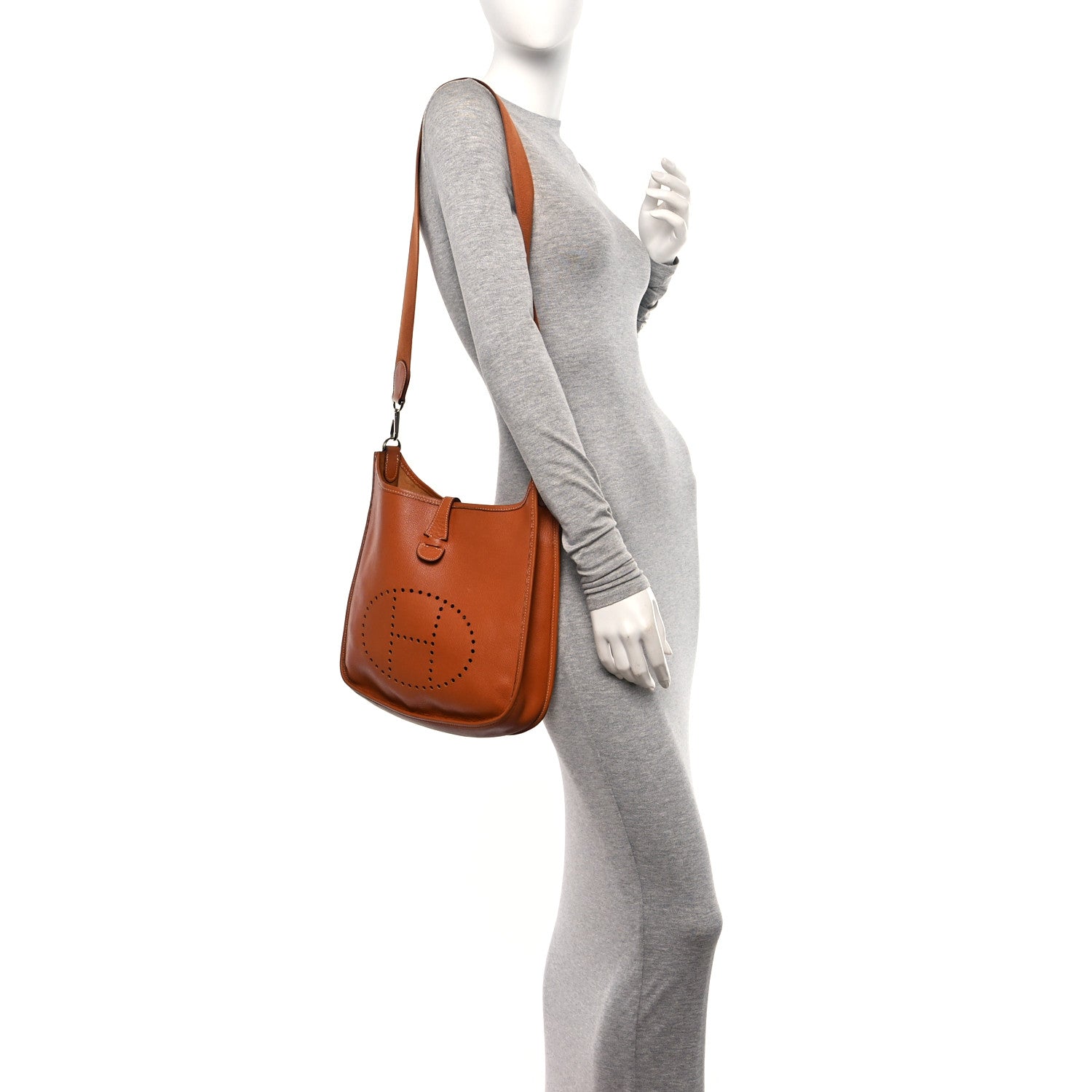 Hermes Epsom Evelyne II PM Gold 2 of 10