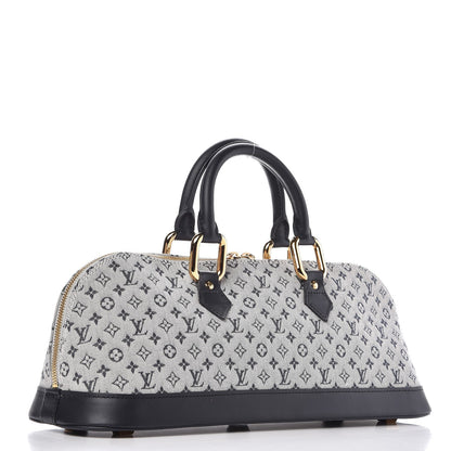 Louis Vuitton Mini Monogram Alma Long Blue 3 of 7