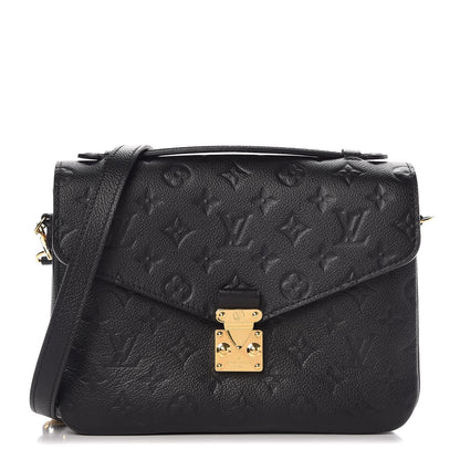 Louis Vuitton Empreinte Pochette Metis Black 1 of 8