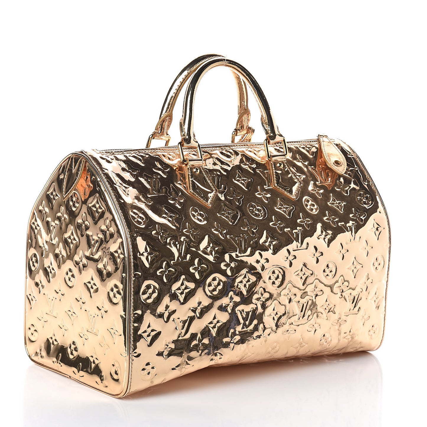 Monogram Miroir Speedy 35 Gold