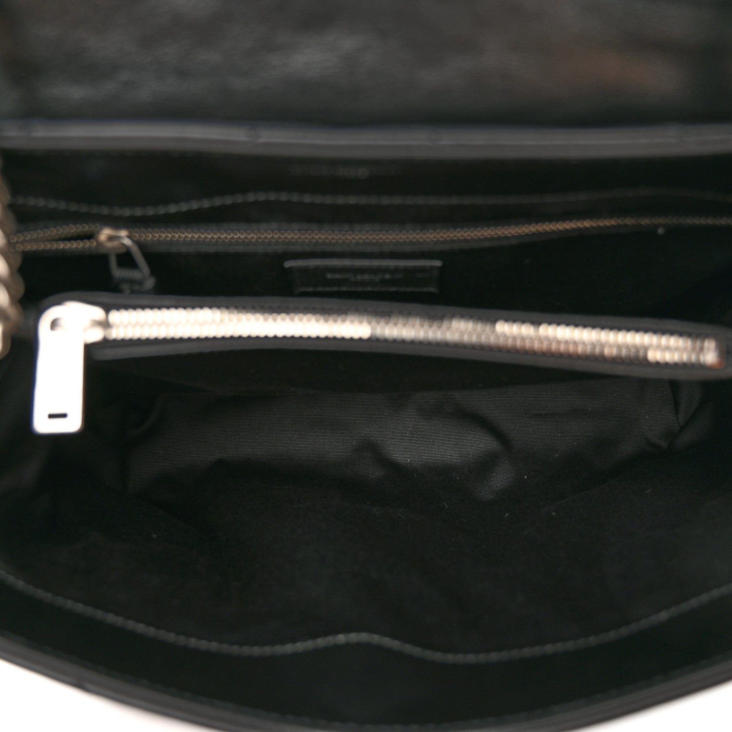Saint Laurent Calfskin Y Quilted Monogram Medium Loulou Chain Satchel Black 5 of 10
