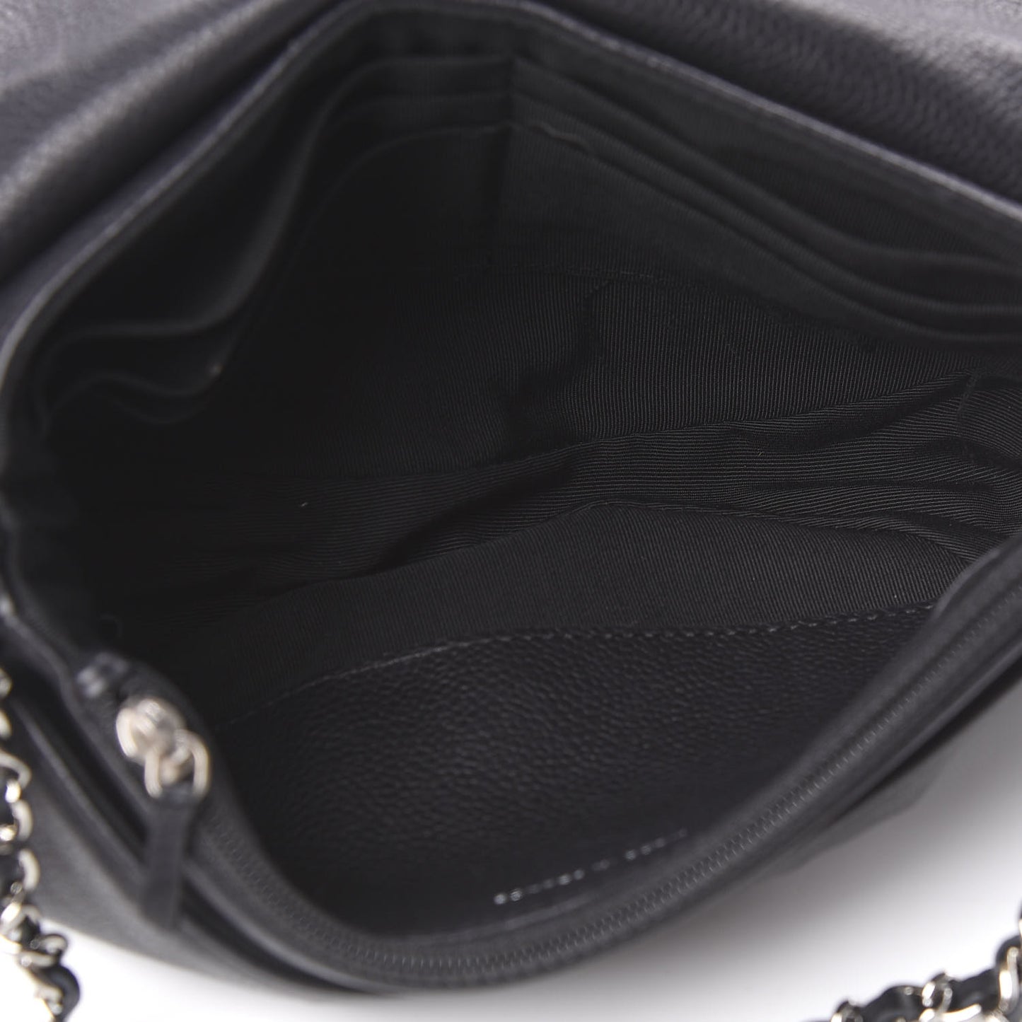 Caviar Half Moon Wallet On Chain WOC Black