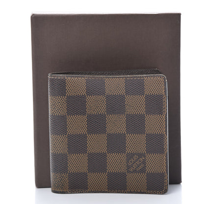 Louis Vuitton Damier Ebene Porte-Billets 6 Card Bi-Fold Wallet 15 of 15