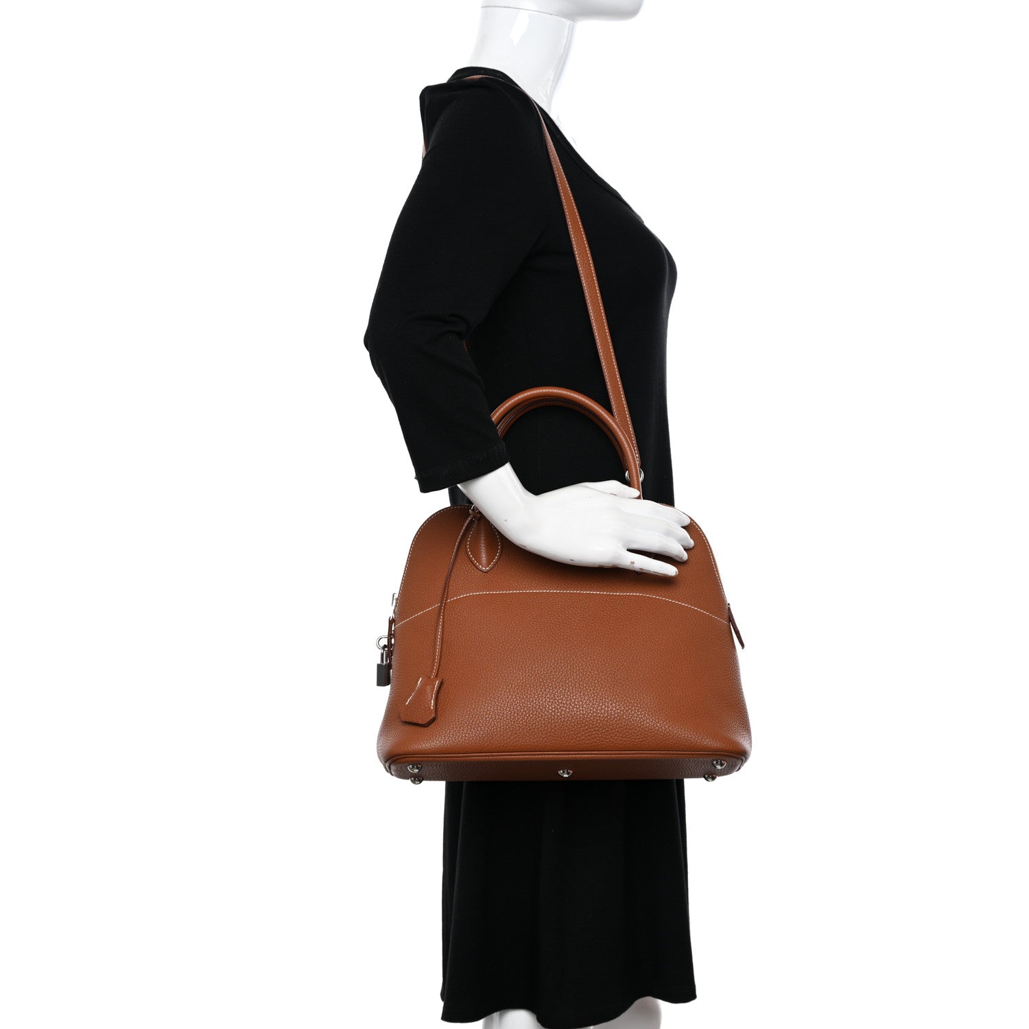Hermes Taurillon Clemence Bolide 31 Gold 2 of 11