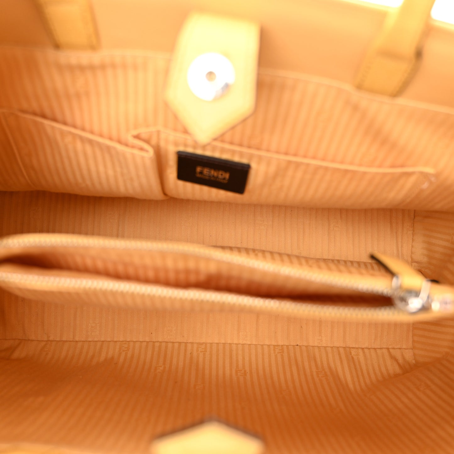 Vitello Elite Flamingo Regular 2Jours Tote Giallo Alchemy