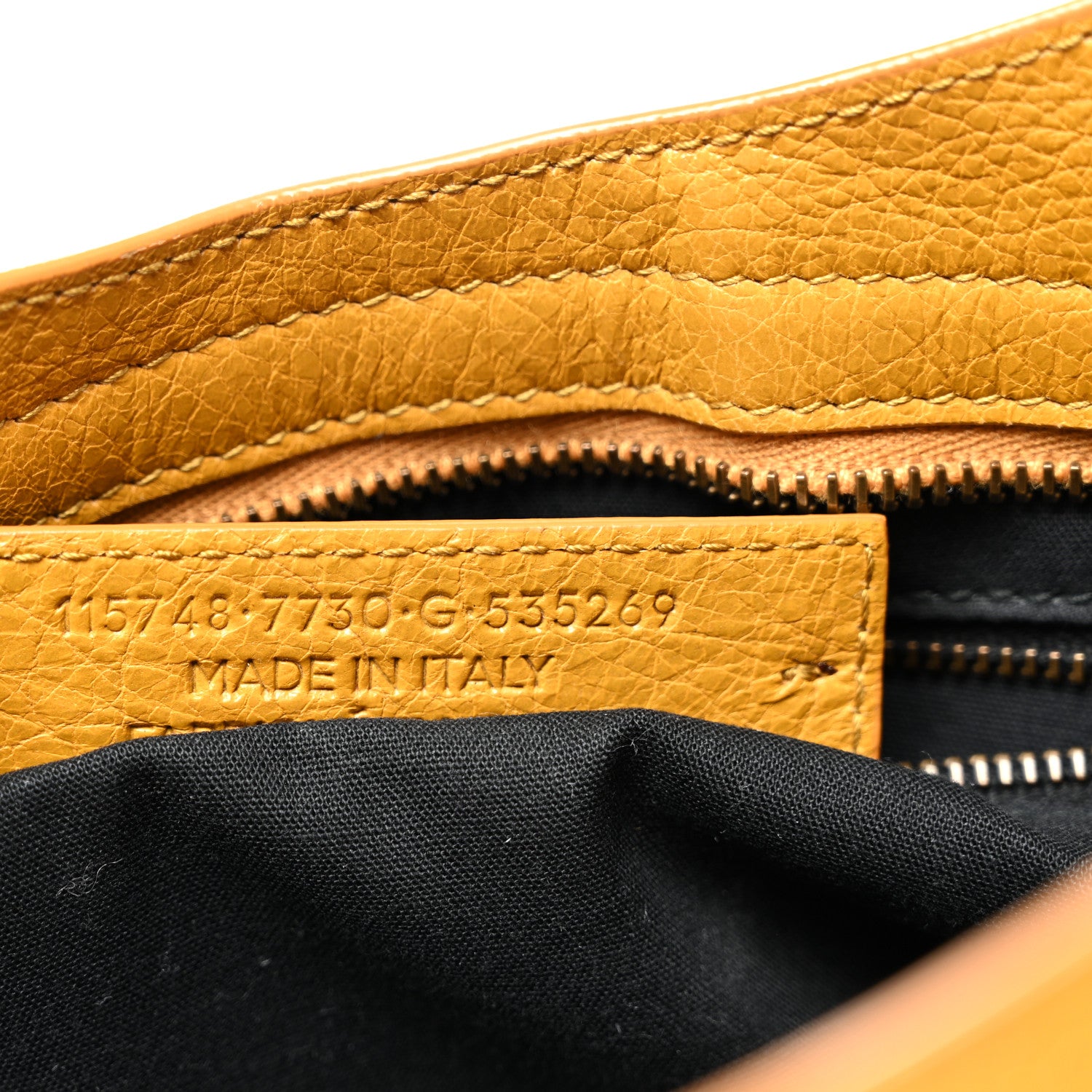 Balenciaga Agneau Classic Hardware City Jaune Moutarde 8 of 11