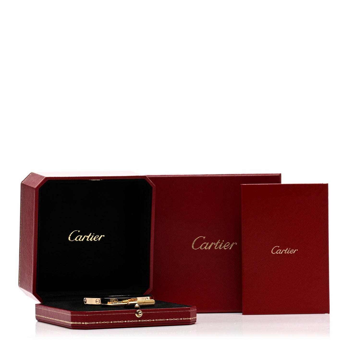 18K Yellow Gold LOVE Bracelet 19