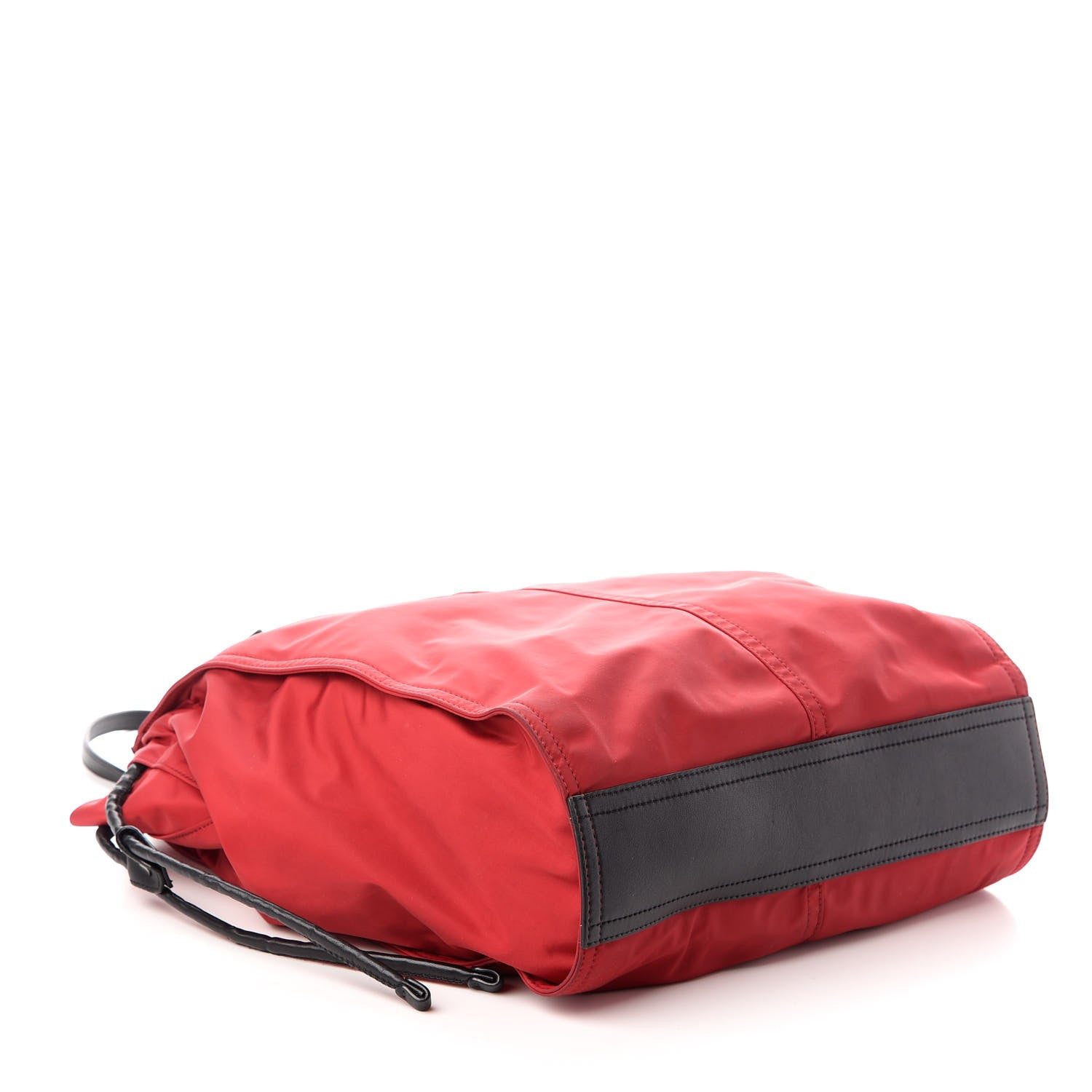 Burberry Nylon Buckleigh Packable Tote Bag Red 4 of 9