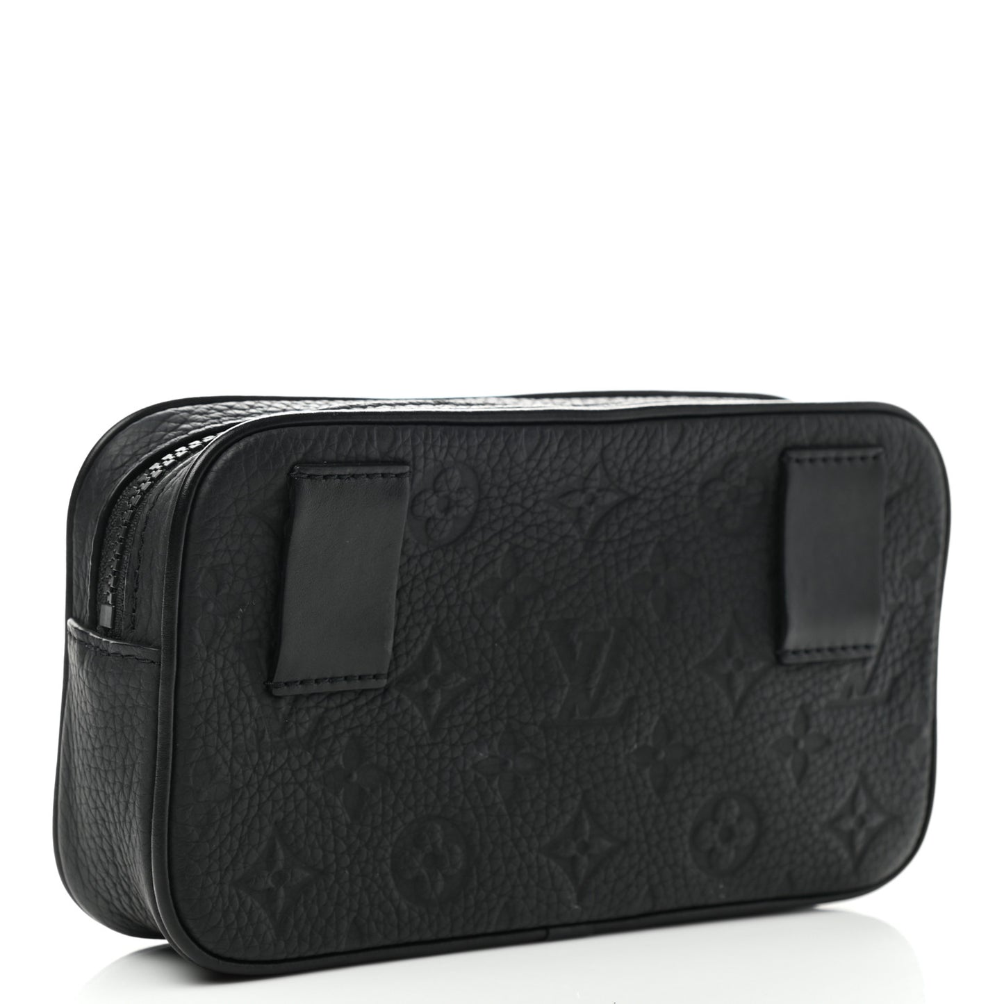 Taurillon Monogram Uniformes Solar Ray Soft Pochette Volga Belt Bag Black